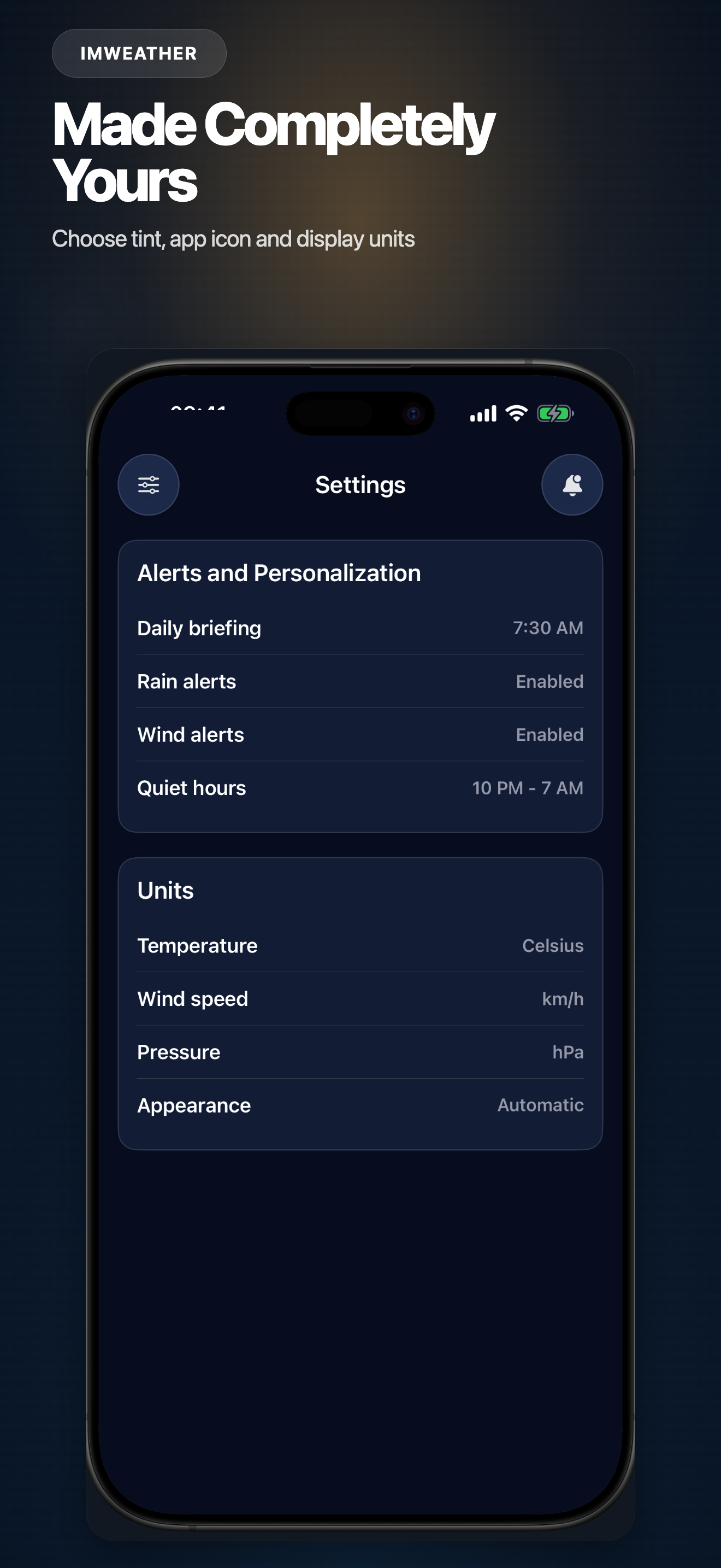 imWeather: Sports Weather screenshot 5
