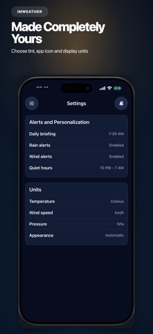 imWeather: Sports Weather Screenshot 5 of 5
