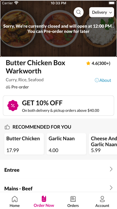 Butter Chicken Box Warkworth Screenshot