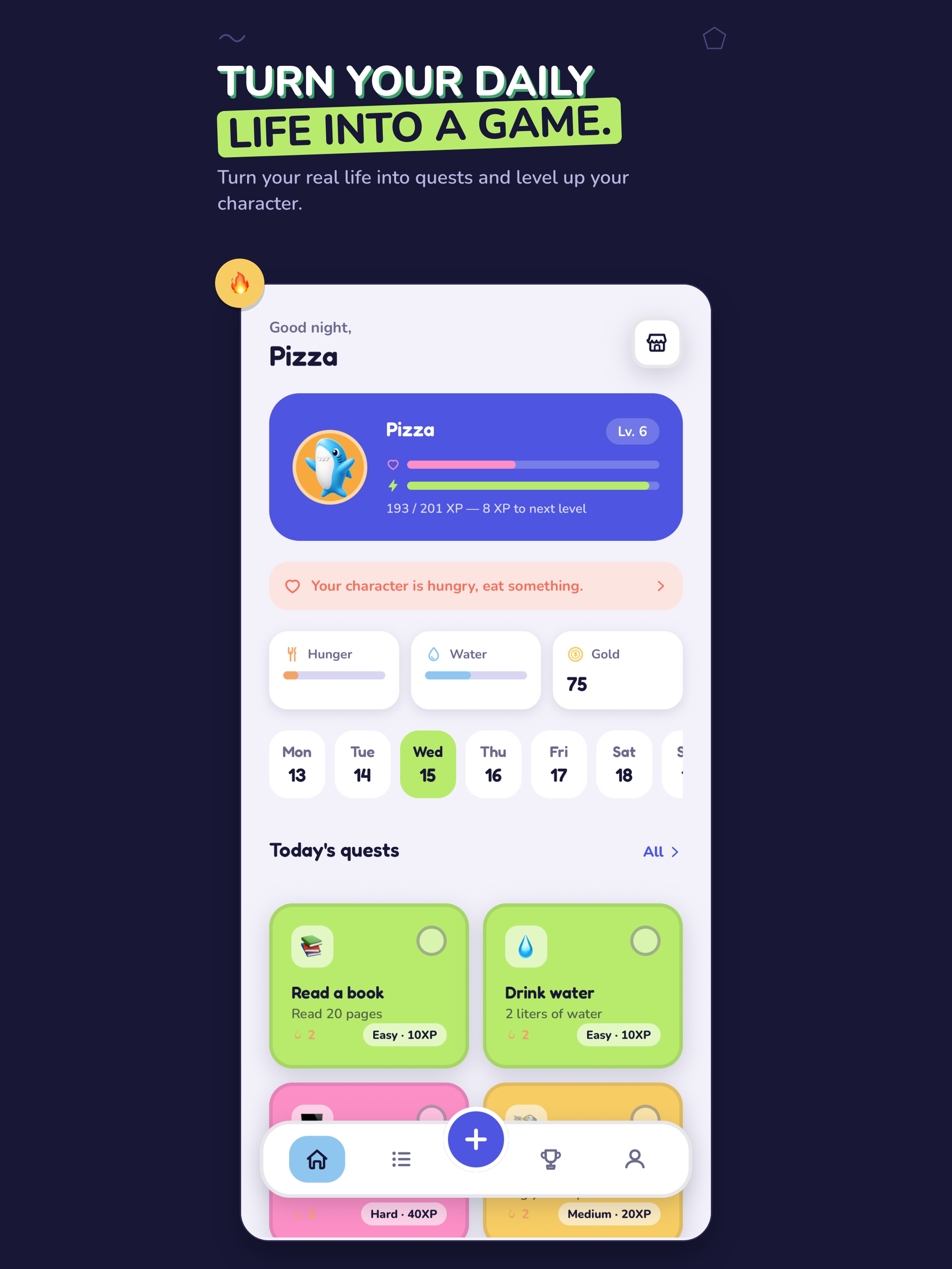 Questify: Your Life Gamified screenshot 8