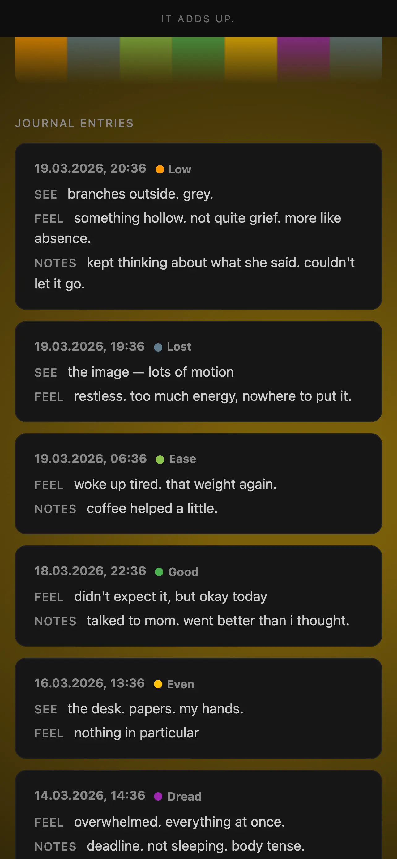 #7. Inner Sight - Offline Journal (iOS) By: Fabian Kindermann