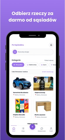 Po sąsiedzku iPhone screenshot