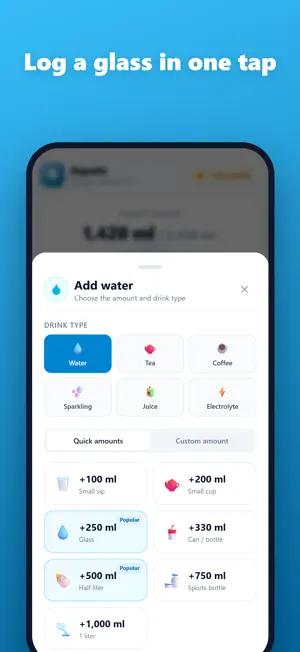 Aquelo: Water Tracker screenshot 2
