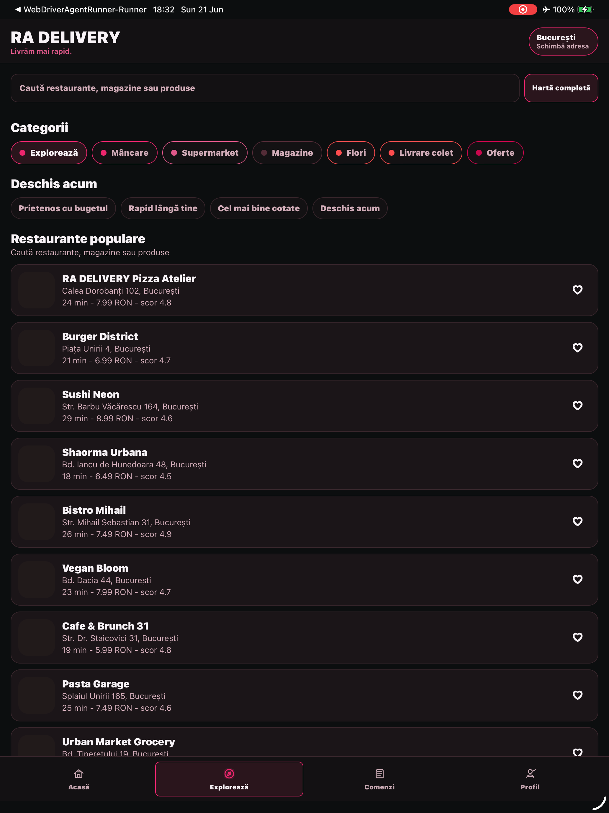 RA Delivery screenshot 7