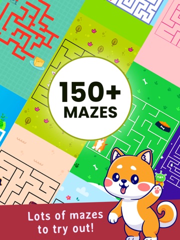 Educational Learning Mazes iPad screenshot