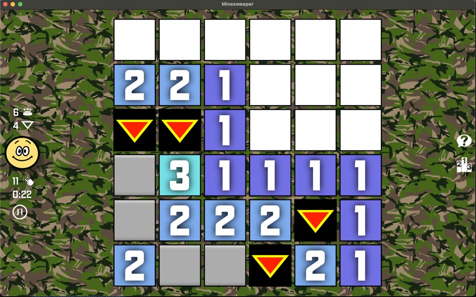 #3. Minesweeper (macOS) Av: fishdog.net