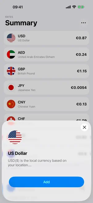 Exchange Rates & Converter screenshot 3