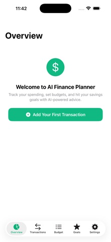 AI Finance Planner - Budget iPhone screenshot