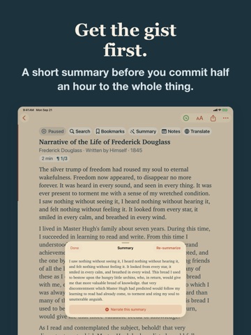 Timber - Text to Speech, Voice iPad screenshot
