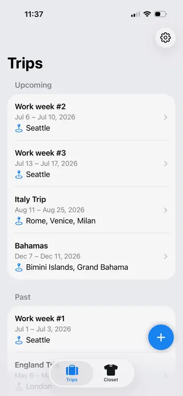 Trip-Fit screenshot 2 of 6