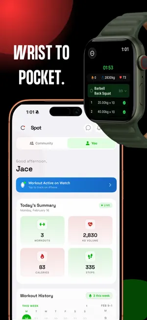 Spot: Workout Tracker, Gym Log screenshot 4