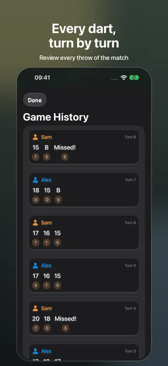 Cricket Darts Chalkboard screenshot 8