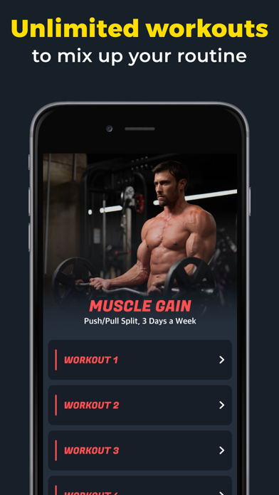 Workout Planner & Gym... screenshot1