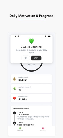 Weed Free: Quit Counter screenshot