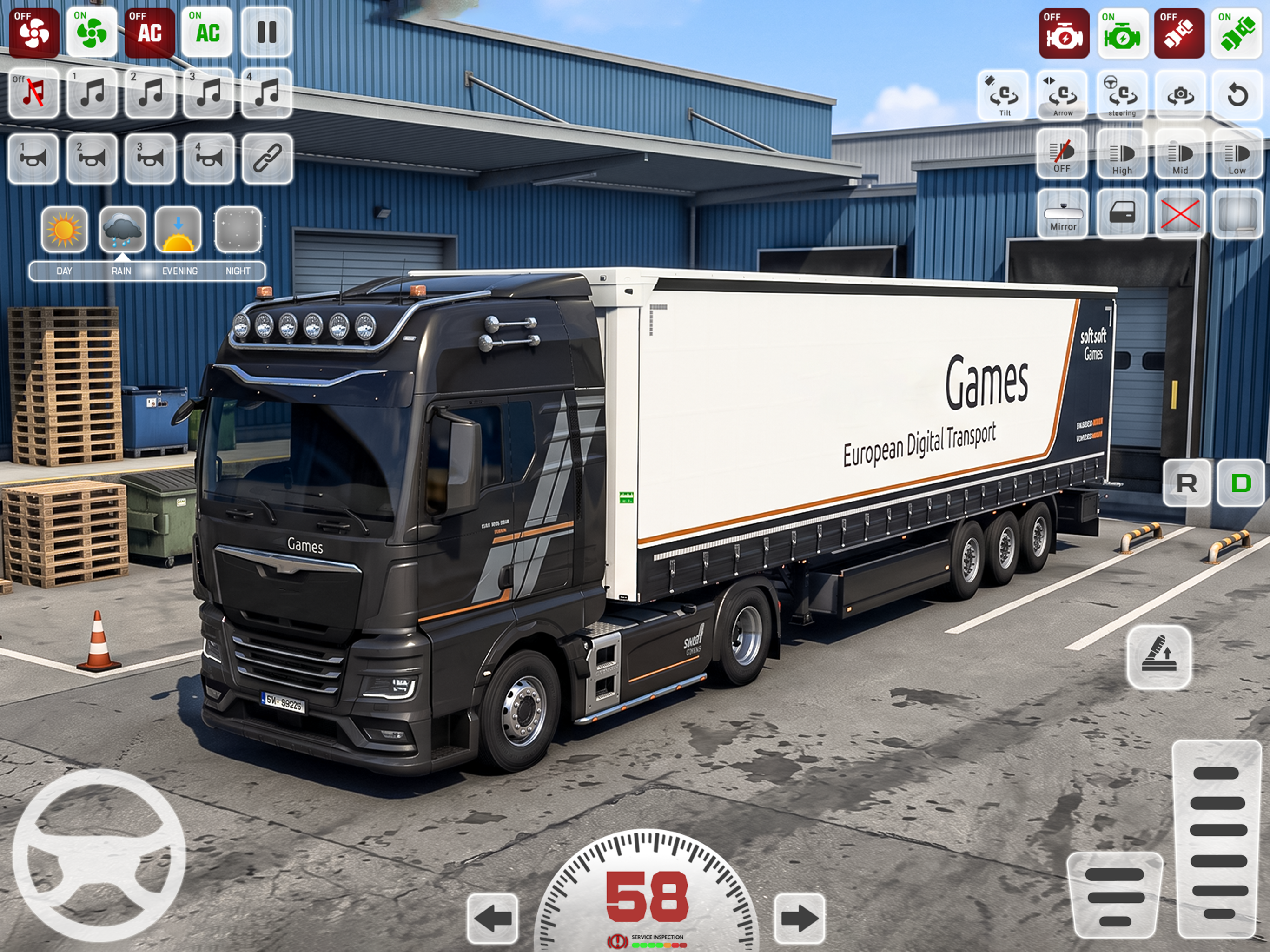 Heavy Cargo Truck Simulation screenshot 10