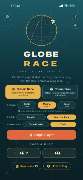 Globe Race screenshot 1