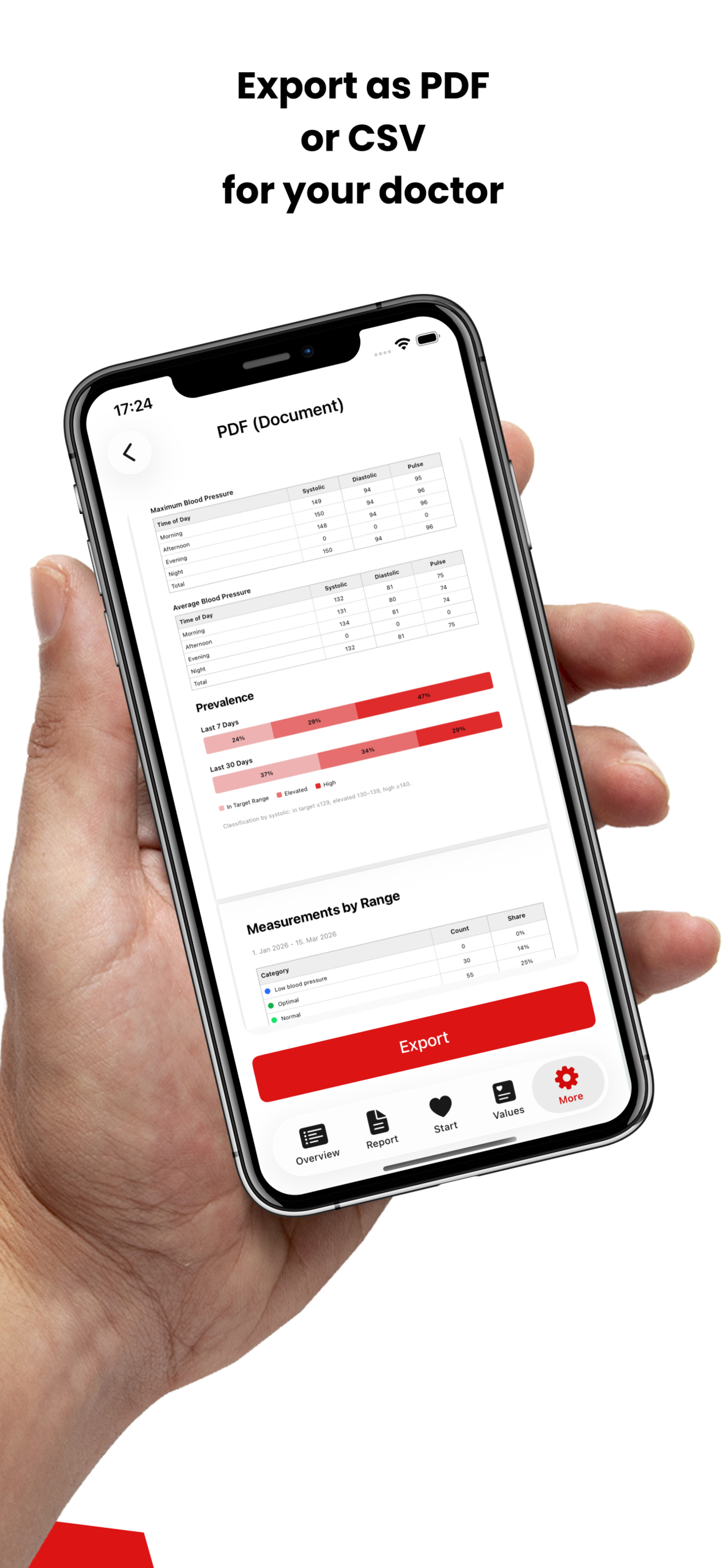Blood Pressure & Pulse Diary screenshot 4