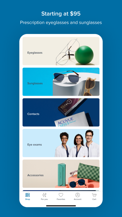 Warby Parker Screenshot