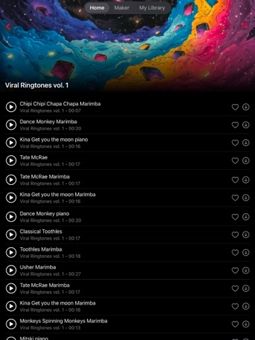Ringtones for iPhone! (music) iPad screenshot 7
