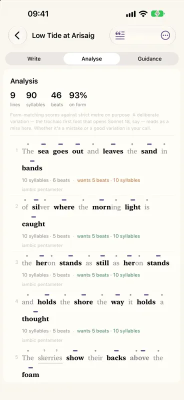 Bàrdachd: Poetry & Rhyme screenshot 2 of 9