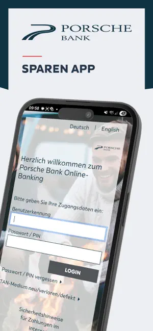 Porsche Bank Sparen screenshot 1