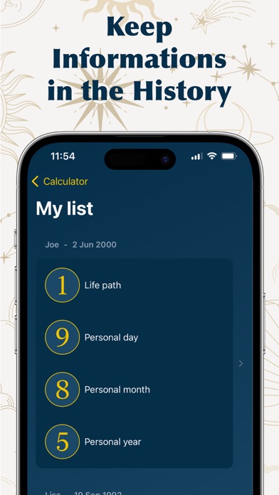 My Numerology App Screenshot