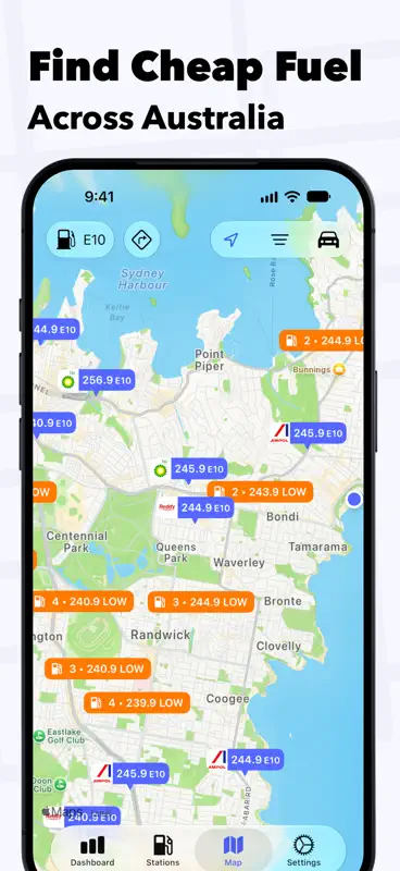 Petty: Fuel Prices & Map screenshot 1 of 10