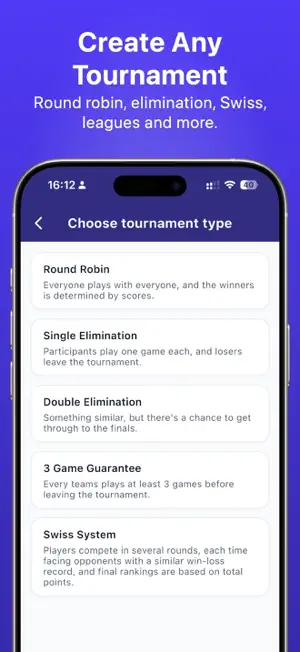 Bracket Maker - Tournament App screenshot 1
