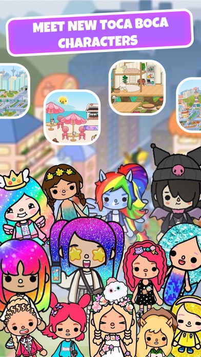 World : dress up & room Toca Screenshot