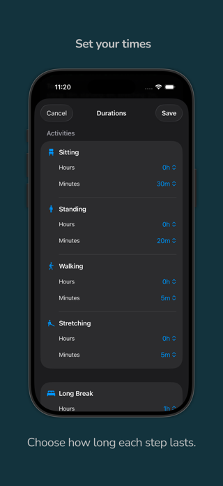 Standly | Standing desk timer Screenshot 6 of 9