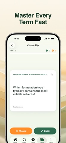 PestPrep: Pesticide Exam Prep iPhone screenshot