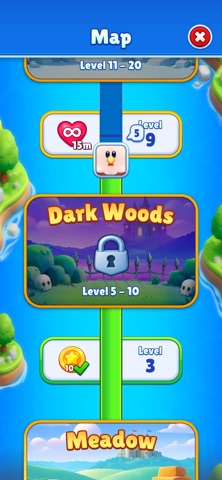Match Stars: Hero Puzzle iPhone screenshot