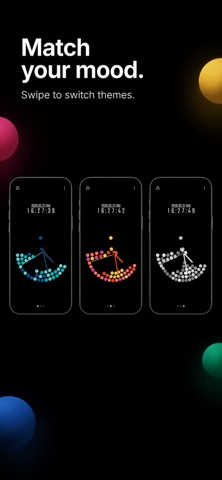 toki — physics clock screenshot