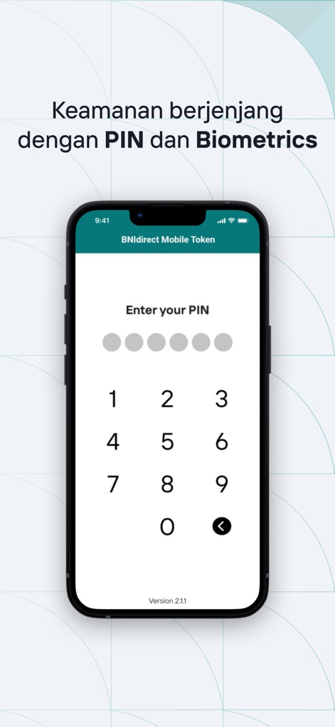 Mobile Token BNI - Finance App | MWM
