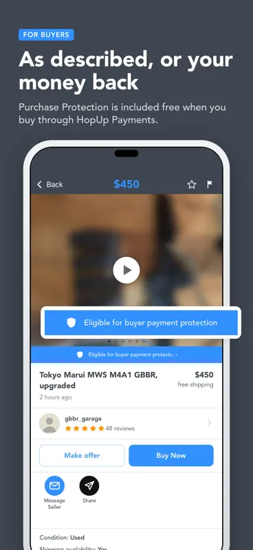 HopUp - Airsoft Marketplace screenshot 1 of 8
