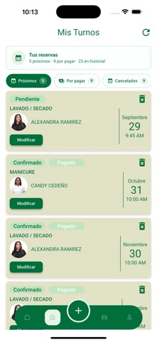 Bookifi Profesionales screenshot