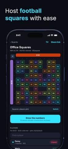 Boxpick: Football Squares screenshot 2