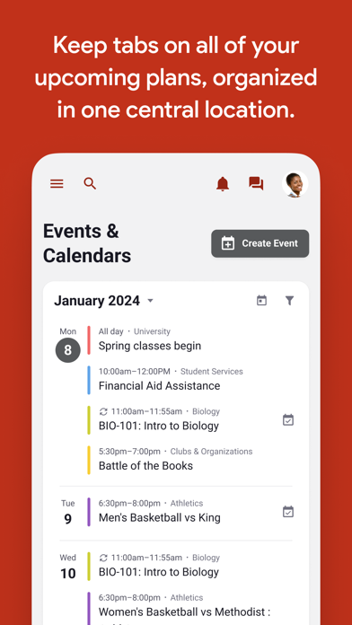 Valencia College - MyVC Screenshot