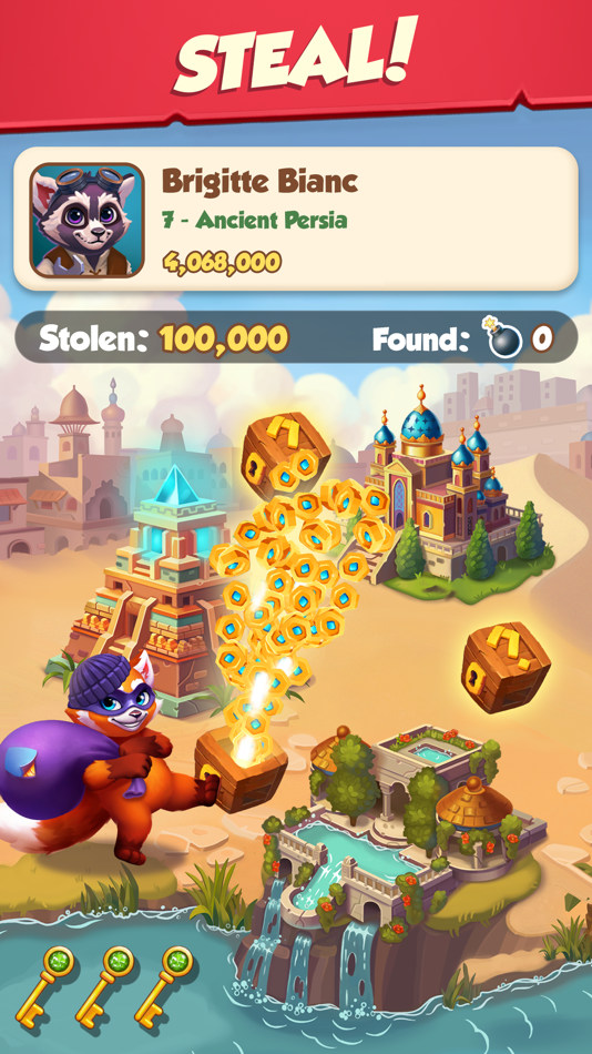 #5. Age of Coins: Master Of Spins (iOS) By: Kometa.Games
