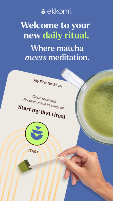ekkomi: stress less matcha tea Screenshot