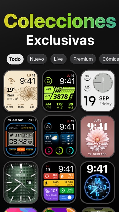 Carátulas de Reloj - Esferas screenshot 2