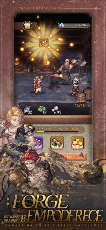 Endless Grades: Pixel Saga screenshot 4