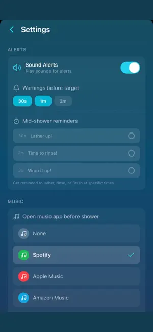 Shower Track screenshot 4