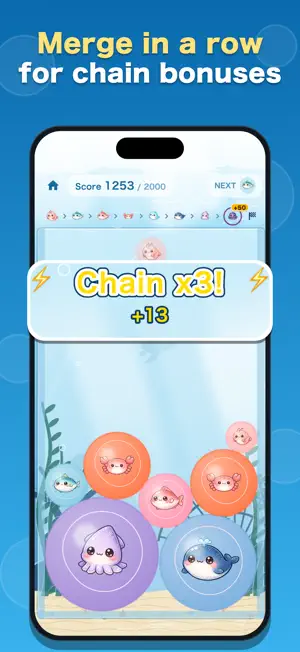 Ikatama: Ocean Merge Puzzle screenshot 4