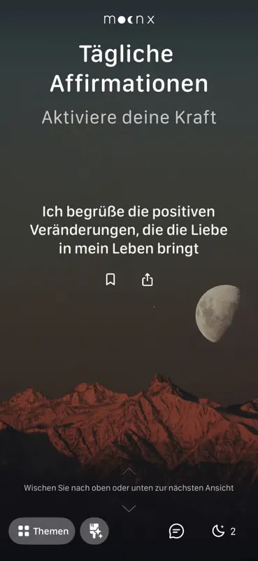 MoonX: Moon Calendar for Life screenshot 8 of 10