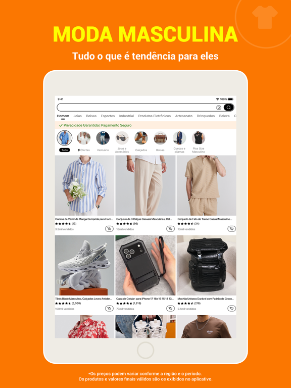 Temu: Compre como bilionário App Store preview screenshot 10
