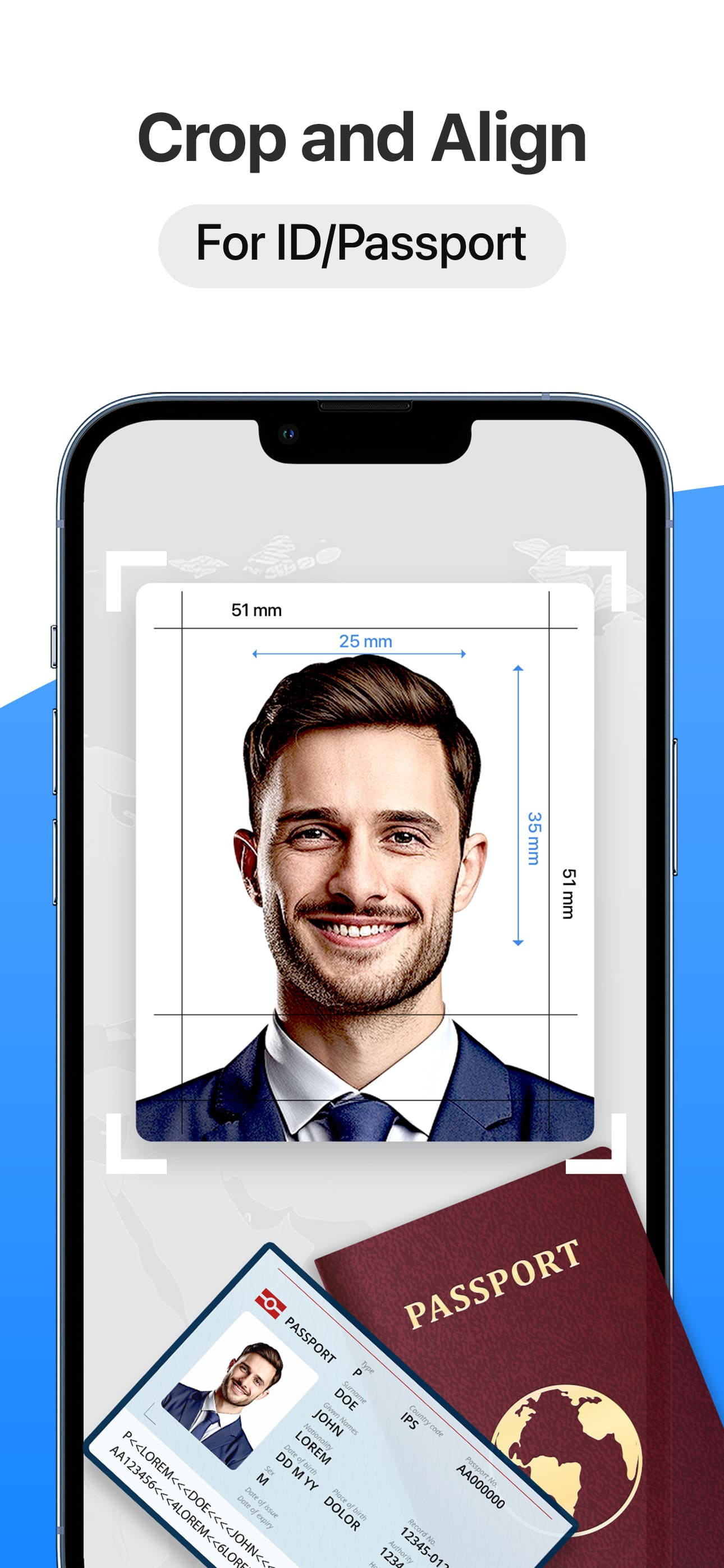Passport Size Photo Maker App