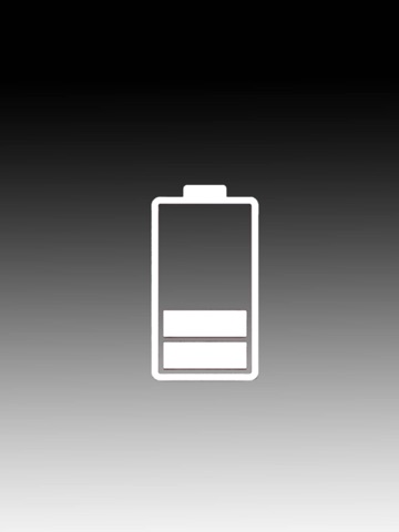 Low Battery Camera iPad screenshot