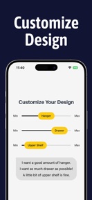 Closet Design App screenshot