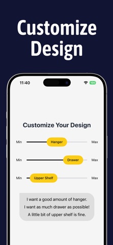 Closet Design App Screenshot 3 of 6